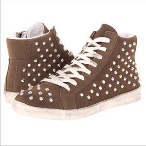 Steve Madden studded rocker high tops